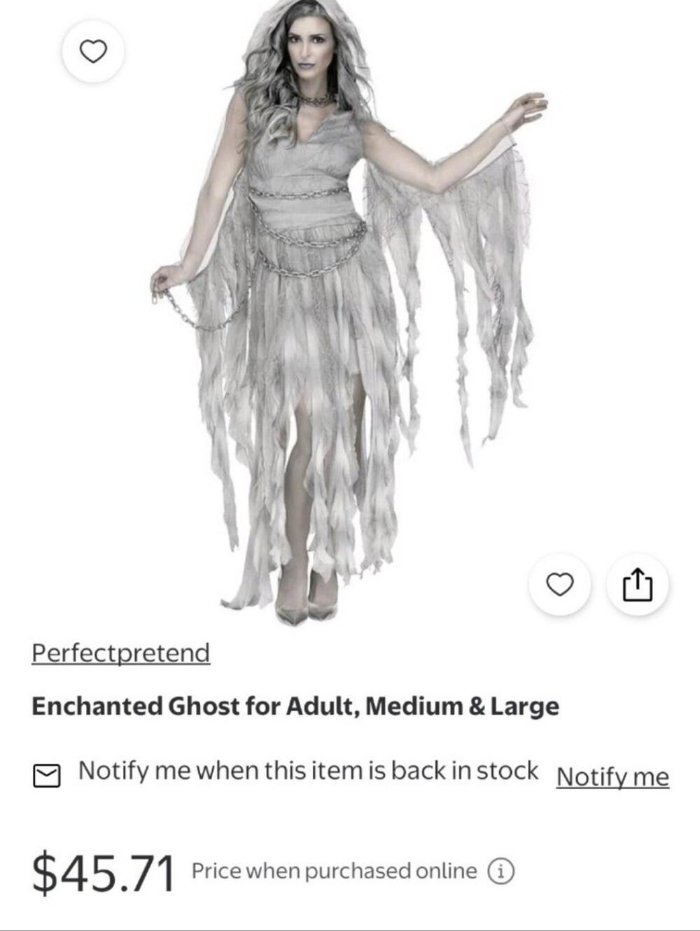 Halloween costume